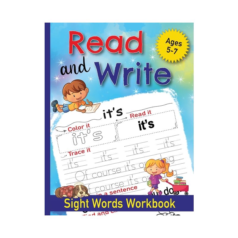 Read and Write Sight Words Workbook - by  Jocky Books (Paperback), 1 of 2