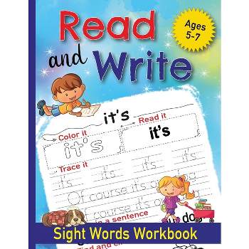 Read and Write Sight Words Workbook - by  Jocky Books (Paperback)