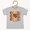 SmileyWorld Gobble Turkey Distressed - Youth Short Sleeve Graphic T-Shirt and Toddler Short Sleeve Graphic T-Shirt - 2 of 4