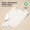 KeaBabies 8-Pack Organic Baby Bibs for Boy, Girl, Drool Bibs, Baby Bib for Girls, Boys,  Newborn Teething Bibs - 4 of 4