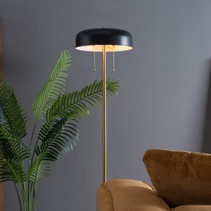 TiramisuBest Modern Floor Lamps in Various Colors and Styles with Shades 110~120v Metal/Wood Frame for Living Rooms and Bedrooms - 1 of 4