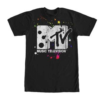 Men's MTV Paint Splatter Logo T-Shirt