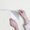 Transform Trellis White Peel and Stick Wallpaper - 3 of 4