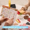 Joyfy Play Food Toy for Kids Ages 3-6，35 Pcs Interactive Panini Sandwich Maker Toy，Pretend Play Kitchen for Girls Boys Christmas Birthday Gift - 3 of 4