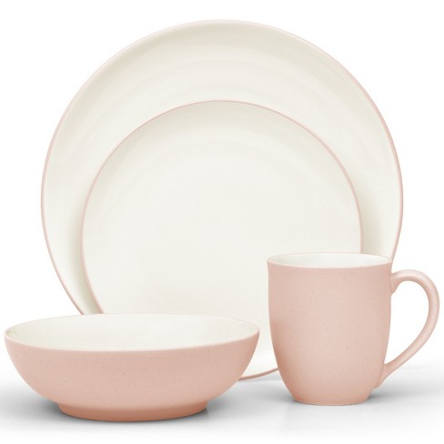 Noritake Colorwave Pink 4-piece Coupe Place Setting : Target