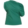Women's Plus Size Imani Off Shoulder Top - jade | CITY CHIC - 4 of 4