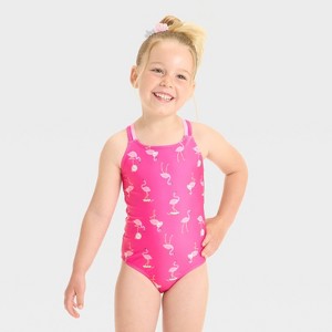 Toddler Girls' Multi Strap One Piece Swimsuit - Cat & Jack™ - 1 of 3