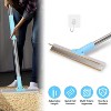 iMountek"Pet Hair Removal Rake with 54.33" Adjustable Telescopic Rod for Carpet, Couch, Clothes & Rugs"Blue - 2 of 4