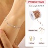 Unique Bargains Copper Jewelry Making Lobster Clap Star Rhinestone Chain 16.4ft 1 Roll - 2 of 4