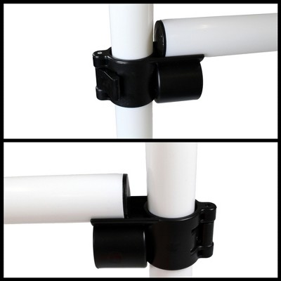 Adjustable White Plastic Dog Agility Bar Jump