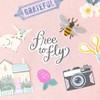 Maggie Holmes Parasol Ephemera Cardstock Die-Cuts 40/Pkg-Icons, Cardstock & Vellum W/Gold Foil - 3 of 4