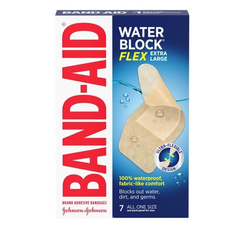 Band-aid Brand Hydro Seal Large All Purpose Adhesive Bandages- 6ct