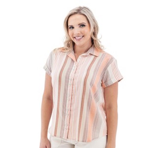 Old Ranch Brands Women's Aviana  Organic Camp Shirt - 1 of 4