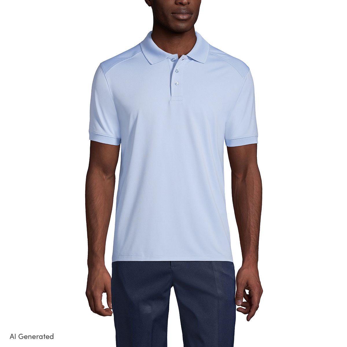 School Uniform Young Men's Short Sleeve Rapid Dry Polo Shirt - thumbnail 7