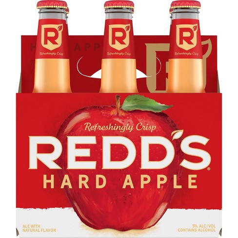 Redd's Hard Apple Ale Beer - 6pk/12 Fl Oz Bottles : Target