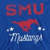 Southern Methodist University Official Mustangs Adult Pull-Over Hoodie, Royal Blue - image 2 of 4