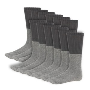 Rocky Cotton Boot Socks, 6 PAIRS, For Men & Women, Thermal & Insulated, Warm for Cold Work, Hunting, Fishing - 1 of 4