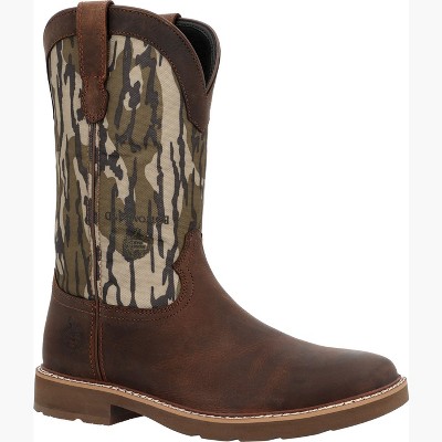 Men's Georgia Boot Core 37 Western 11" Mossy Oak Pull On