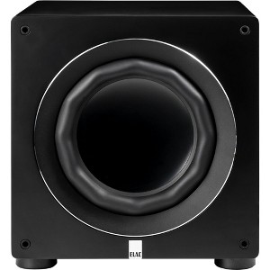 ELAC Varro RS700-SB 12" Reference Powered Subwoofer with 2 Layer High Excursion Design | Built-In BASH Amplifier with Auto EQ System, Satin Black - 1 of 4