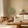 Olive Trees Artificial Indoor£¬4FT Tall Olive Tree Plants£¬ Faux Olive Tree with Realistic Trunk, Leaves, Fruits for Home Office Decor - image 4 of 4