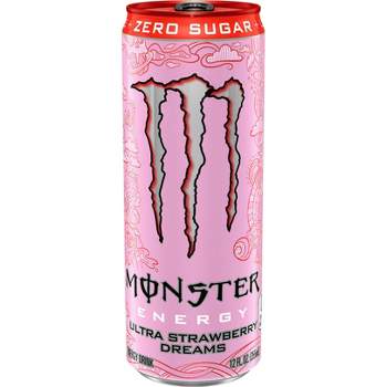 Monster Ultra Strawberry Dreams Energy Drink - 12 fl oz Can