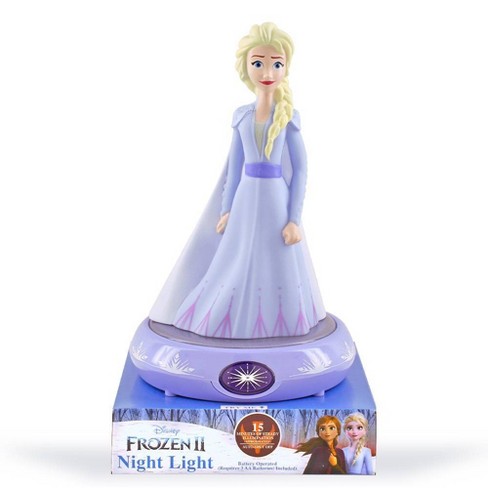 Frozen 2 Elsa Led Nightlight Purple Target