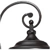 Franklin Iron Works Carriage Outdoor Wall Light Fixture Bronze LED 26 3/4" Clear Seedy Glass for Post Exterior Barn Deck House Porch Yard Posts Patio - 3 of 4