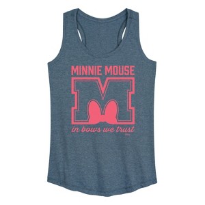 Women's - Disney - Minnie Mouse Graphic Racerback Tank - 1 of 4