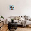 Stupell Industries Funny Dog Licking Donut Canvas Art, 17" x 17" - 3 of 4