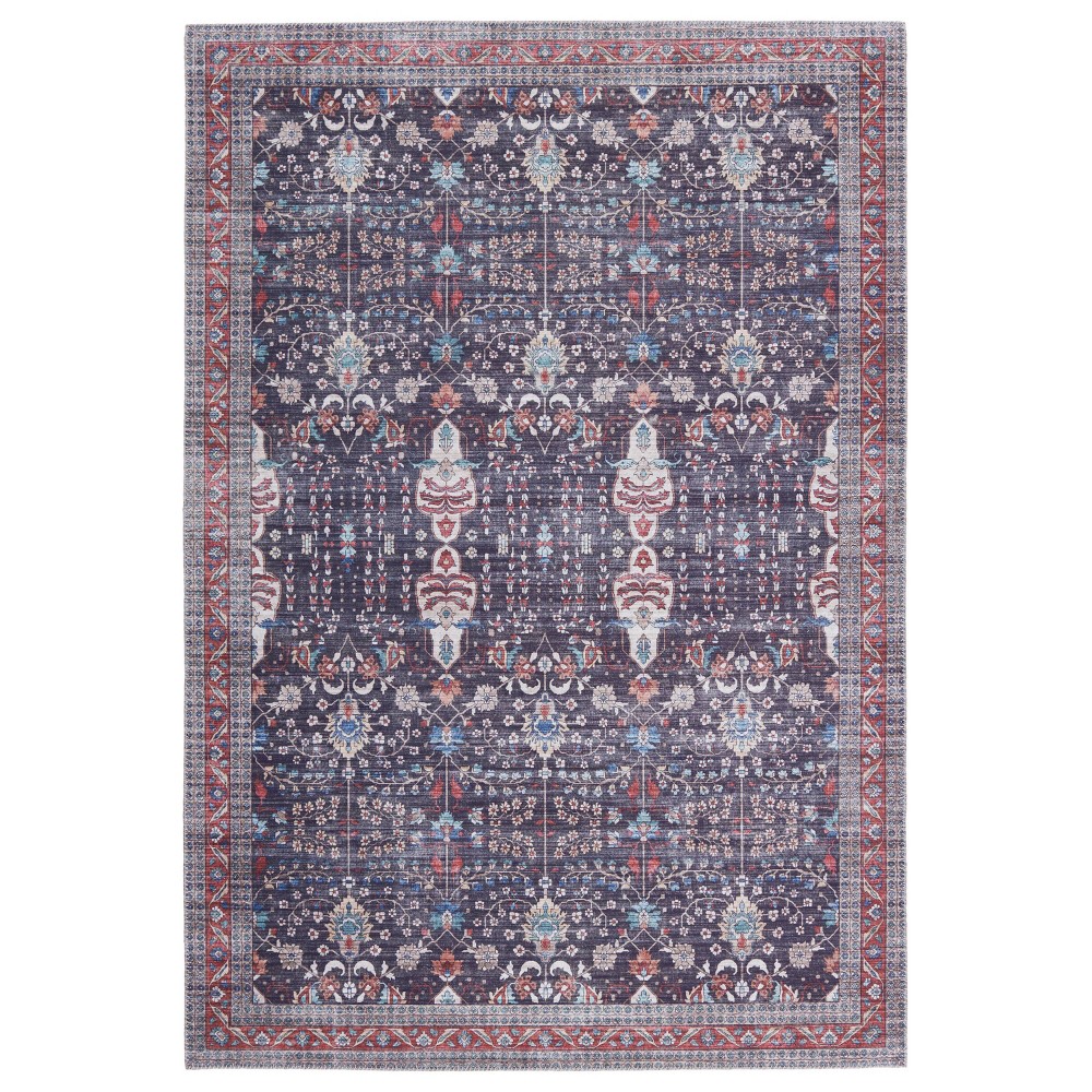 9'x12' Calla Oriental Area Rug Blue/Red - Jaipur Living
