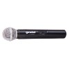 Gemini® UHF-01M-F1 UHF Single-Channel Wireless Microphone System with Handheld Microphone in Black - 2 of 4