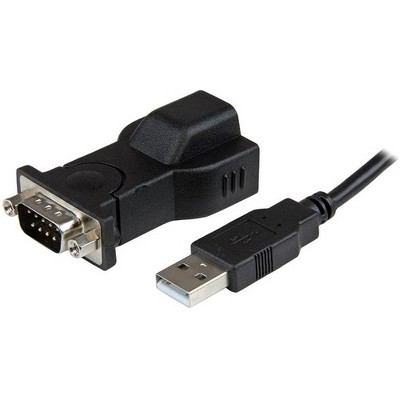 StarTech.com USB to Serial Adapter - Detachable 6 ft USB A-B Cable - Prolific PL-2303 - USB to RS232 Adapter Cable - 1 x Type B Female USB