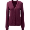 Lands' End School Uniform Women's Cotton Modal Button Front Cardigan Sweater - 2 of 3