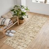 Vintage Boho Area Rug , Non-Slip, Washable, Soft, Short Pile, Non-Shedding Floor Carpet for Living Room,Bedroom Office - 2 of 4