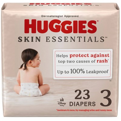 Image of Huggies Skin Essentials Diapers - Size 3 - 23ct