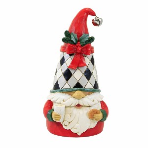 Jim Shore 6.75 In Cookies & Christmas Cheer Highland Glen Gnome Christmas Gnome Figurines - 1 of 3