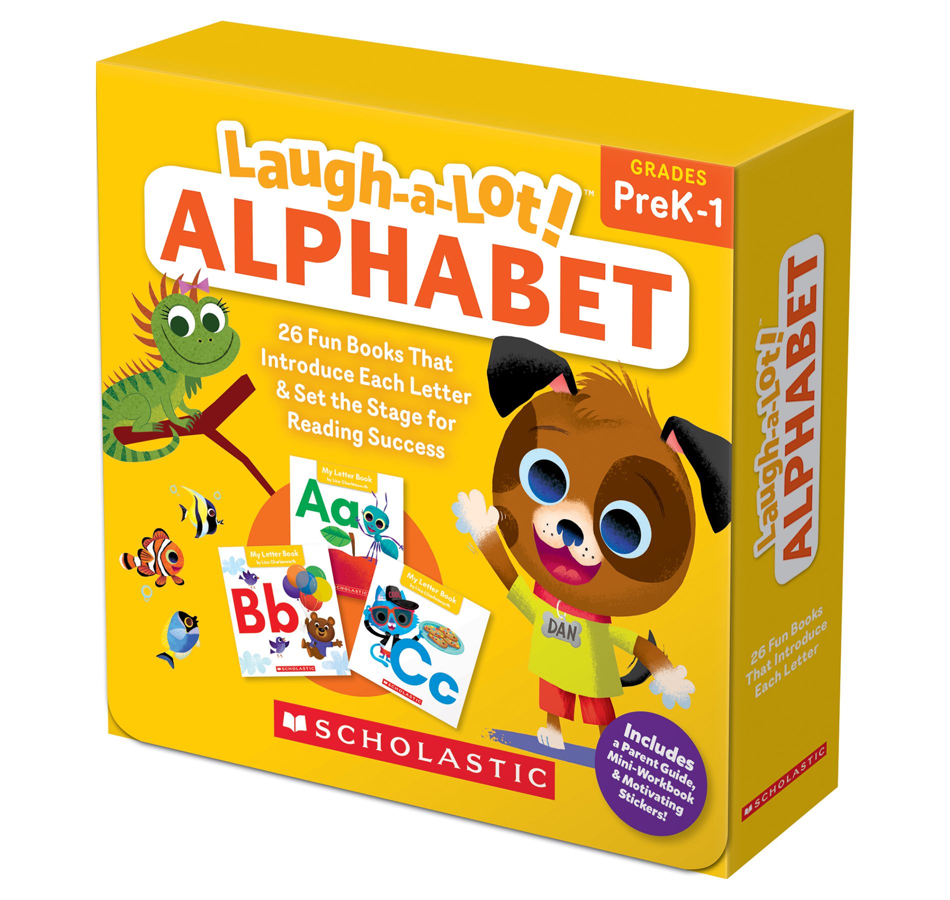 Scholastic Teaching Solutions Laugh A Lot Alphabet, Single Copy, 26 Books