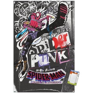 Trends International Marvel Spider-Man: Across The Spider-Verse - Spider-Punk Unframed Wall Poster Prints - 1 of 4