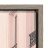 Kate and Laurel Sylvie Parisian Perspective Framed Canvas by Caroline Mint, 18x24, Gray - 3 of 4