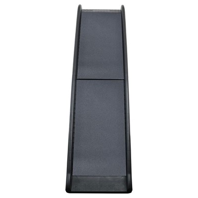 Elevon 62 Inch Black Folding Pet Ramp with High Traction Surface