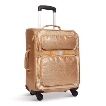 Sparkalicious Gold Young Traveler Luggage - Gold
