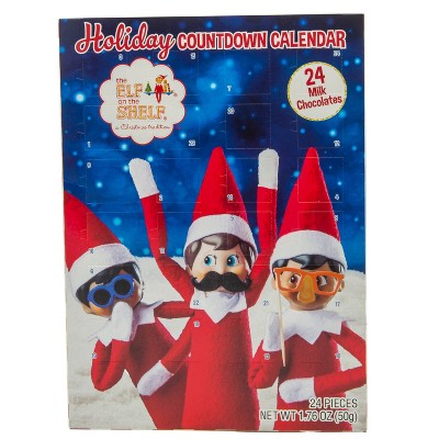 Elf on Shelf Holiday Advent Calendar - 1.76oz/24ct