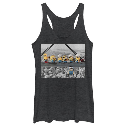 Women's Despicable Me Minion Lunch Hang Out Racerback Tank Top - image 1 of 3