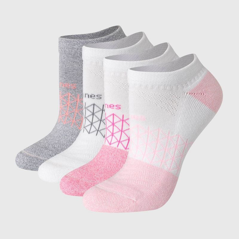 Hanes Women&#39;s 4pk Absolute Active No Show Socks - 5-9, 1 of 6
