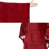 PAVILIA Wearable Blanket Women Men, Oversized Hoodie Sweatshirt Sweater Neck Warmer, Fleece Soft Hug Sleep Pod - 3 of 4