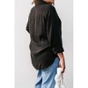 Women's BUTTON DOWN SHIRT - LUCY PARIS - 2 of 4