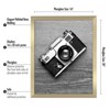 Americanflat 16x20 Poster Frame in Gold with Polished Plexiglass - Horizontal and Vertical Formats with Included Hanging Hardware - 3 of 4