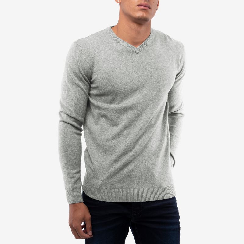 X RAY Men's Slim Fit Pullover V-Neck Sweater, Sweater for Men Fall Winter (Available in Big & Tall), 1 of 6