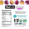 That's it. Tropical Passion Blends Energy Bars - 4.2oz/6ct - 4 of 4