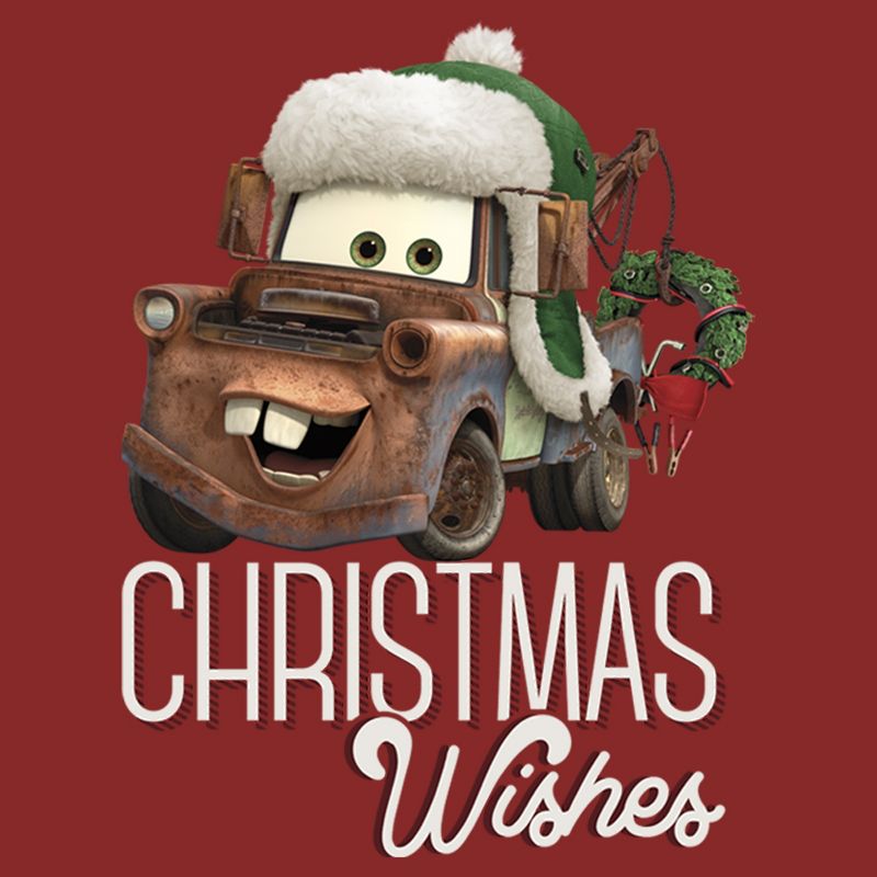 Women's Cars Merry Christmas Mater T-Shirt, 2 of 5